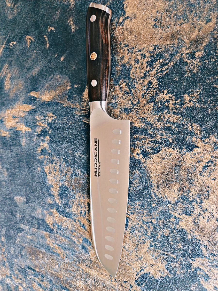 Hurricane Alpha – 7" Santoku Knife (Adhar Collection)
